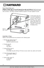 Preview for 6 page of Hayward AquaRite AQRS325OMNI Owner'S Manual