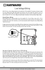 Preview for 14 page of Hayward AquaRite AQRS325OMNI Owner'S Manual