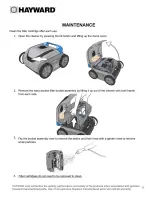 Предварительный просмотр 13 страницы Hayward AquaVac 500 Owner'S Manual