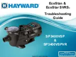 Hayward EcoStar Troubleshooting Manual preview