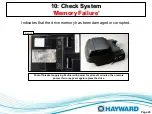 Предварительный просмотр 22 страницы Hayward EcoStar Troubleshooting Manual