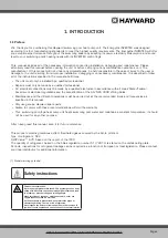 Preview for 5 page of Hayward ENERGYLINE INVERTER Series Installation & Operation Manual