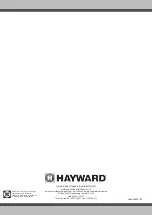 Preview for 36 page of Hayward ENERGYLINE INVERTER Series Installation & Operation Manual