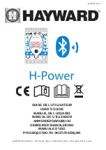 Hayward H-Power HPOW230BDT50 User Manual preview