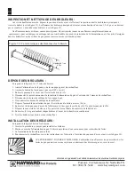 Preview for 42 page of Hayward H150FD (French) Manuel D'Entretien Et D'Installation