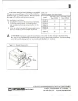 Предварительный просмотр 25 страницы Hayward H150FD Service & Installation Manual