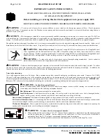 Preview for 2 page of Hayward HeatPro HP20654BT Installation Manual