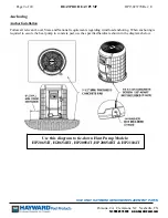 Preview for 9 page of Hayward HeatPro HP20654BT Installation Manual