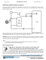 Preview for 14 page of Hayward HeatPro HP20654BT Installation Manual