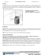 Preview for 8 page of Hayward HeatPro HP20654BT Parts Manual