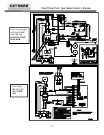 Предварительный просмотр 24 страницы Hayward HeatPro Owner'S Manual