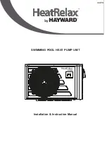 Preview for 35 page of Hayward HeatRelax HPR06M Installation Instructions Manual