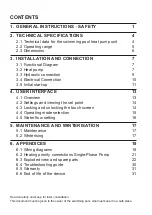 Preview for 2 page of Hayward HeatRelax Installation And Instruction Manual