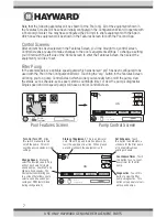 Preview for 8 page of Hayward HL2350020VSP Operation Manual