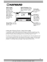 Preview for 13 page of Hayward HL2350020VSP Operation Manual