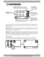 Preview for 15 page of Hayward HL2350020VSP Operation Manual