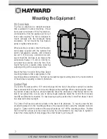 Preview for 8 page of Hayward HL23510VSP Installation Manual