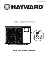 Предварительный просмотр 3 страницы Hayward HP3005AT1RM Installation Instructions Manual