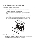 Preview for 9 page of Hayward HP50A1 Installation Instructions Manual