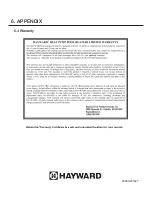 Preview for 28 page of Hayward HP50A1 Installation Instructions Manual