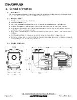 Предварительный просмотр 7 страницы Hayward IS3206VSP3 Owner'S Manual