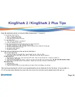 Preview for 38 page of Hayward KingShark 2 Plus Troubleshooting Manual