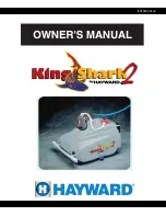 Hayward KingShark Owner'S Manual предпросмотр