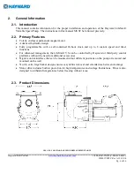 Предварительный просмотр 6 страницы Hayward LifeStar VS Owner'S Manual