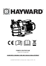 Предварительный просмотр 7 страницы Hayward MaxFlo SP2806W Owner'S Manual