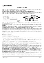 Предварительный просмотр 14 страницы Hayward MaxFlo SP2806W Owner'S Manual