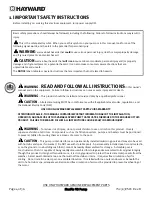 Preview for 4 page of Hayward Maxflo VS SP2303VSP Owner'S Manual