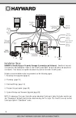 Preview for 8 page of Hayward OmniPL HLBPLUS4W Installation Manual