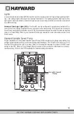 Preview for 21 page of Hayward OmniPL HLBPLUS4W Installation Manual