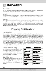 Preview for 28 page of Hayward OmniPL HLBPLUS4W Installation Manual