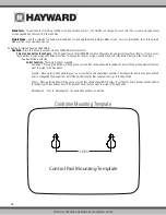 Preview for 28 page of Hayward OmniPL HLXPROUPG Installation Manual