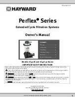 Hayward Perflex EC40C90 Series Owner'S Manual preview