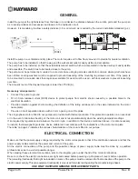 Preview for 3 page of Hayward POWER-FLO II Series Owner'S Manual