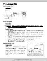 Предварительный просмотр 4 страницы Hayward PowerFlo Matrix Owner'S Manual