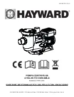 Preview for 86 page of Hayward PowerFlo VS 300 User Manual