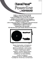 Hayward Powerline EcoPac 81502 Installation Instructions Manual preview