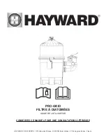 Preview for 2 page of Hayward Pro-Grid Owner'S Manual