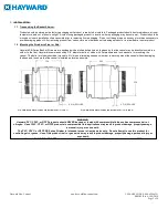 Предварительный просмотр 2 страницы Hayward PVC Series Installation, Operation And Maintenance Instructions