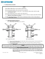 Предварительный просмотр 3 страницы Hayward PVC Series Installation, Operation And Maintenance Instructions