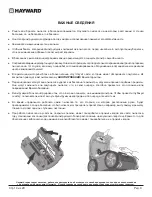 Предварительный просмотр 155 страницы Hayward RC34 series Owner'S Manual