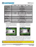 Предварительный просмотр 5 страницы Hayward RSR3 Series Installation, Operation And Maintenance Instructions