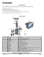 Preview for 23 page of Hayward Saline C HCSC60EU User Manual