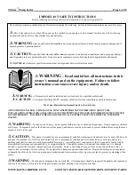 Preview for 2 page of Hayward SP3215X20 SP3015EEAZ SP3015X20AZSP3215EE SP3220X25 SP3020EEAZ SP3020X25AZSP3220EE Owner'S Manual