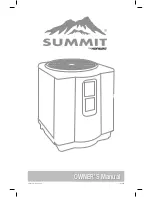 Preview for 1 page of Hayward Summit Heat Pump Owner'S Manual