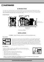 Предварительный просмотр 4 страницы Hayward Super II SP3000 ECO Series Owner'S Manual