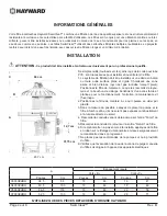 Предварительный просмотр 5 страницы Hayward SWIMCLEAR C3030EURO Owner'S Manual